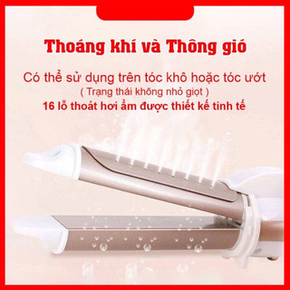 Máy làm tóc uốn tóc duỗi tóc Nova 809 kèm nắp