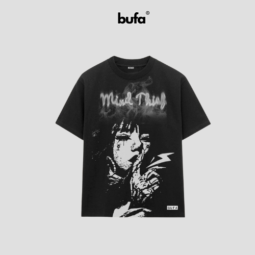 Áo thun Tay lỡ Unisex BUFA SS23 "MIND THIEF"