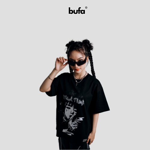 Áo thun Tay lỡ Unisex BUFA SS23 "MIND THIEF"