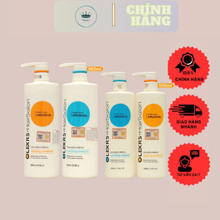 [Chính Hãng] Cặp Dầu Gội Xả Olexrs Hair Salon 500ml-960ml Cho Tóc Khô Xơ Hư Tổn Tóc Gàu Ngăn Rụng Tóc