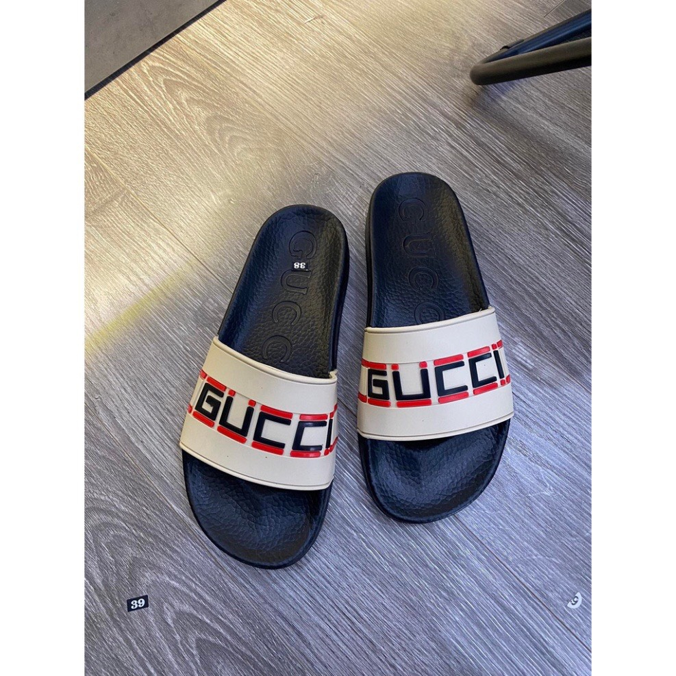 Dép trang điểm Quai Ngang Nam thời thượng GUCCI Bản Đế Super Free Ship