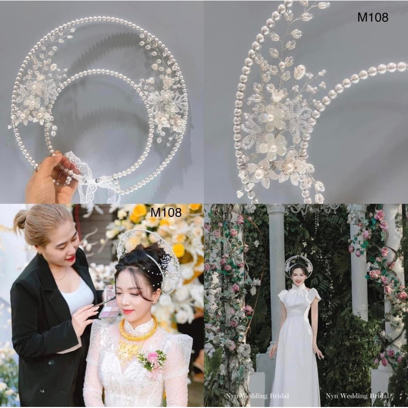 Mấn đội đầu cô dâu