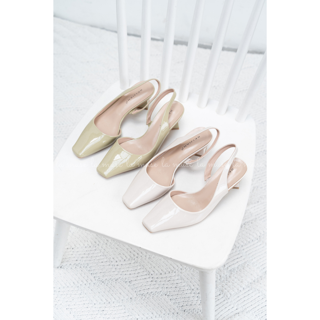 La muse - Giày slingbacks nữ Baifern