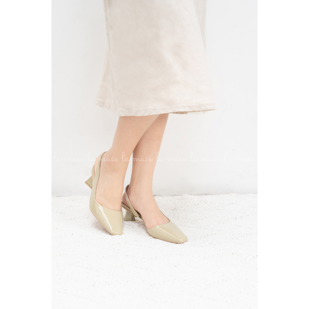 La muse - Giày slingbacks nữ Baifern