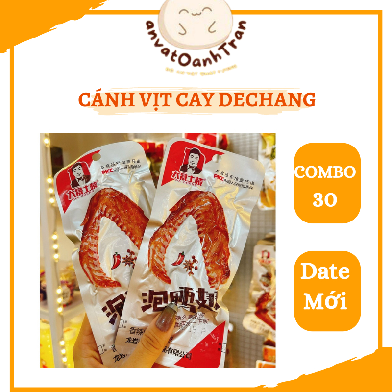 Combo 30 cánh vịt cay dechang