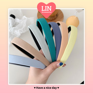 Băng Đô Vải Màu Morandi LIN Phong Cách Hàn Quốc