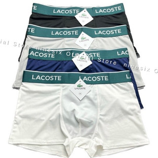 Quần lót nam boxer Cá Sấu chất thun lạnh, quần sịp đùi nam mềm mịn, quần xì thoáng khí co giãn 4 chiều
