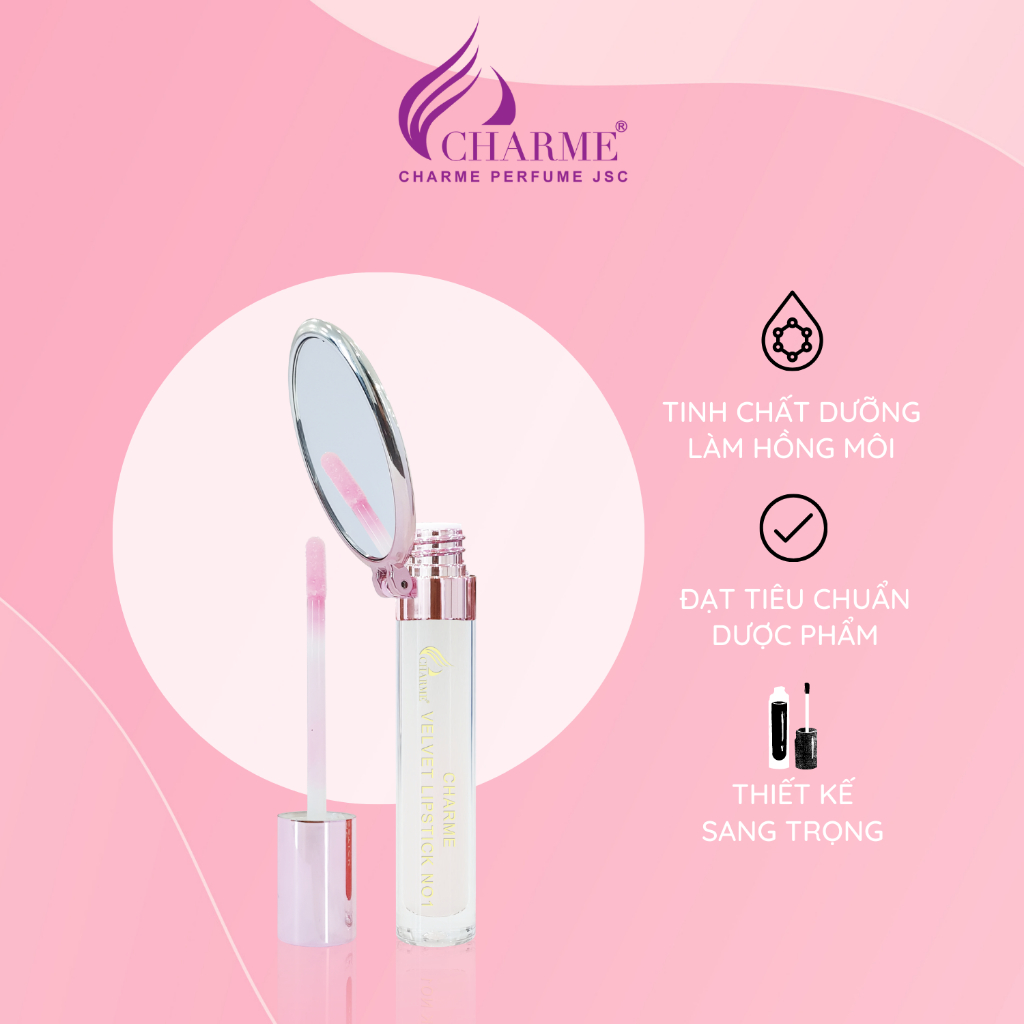 Son Dưỡng Charme Velvet Lipstick Collagen