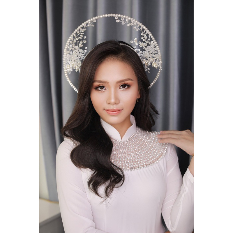 Mấn đội đầu cô dâu