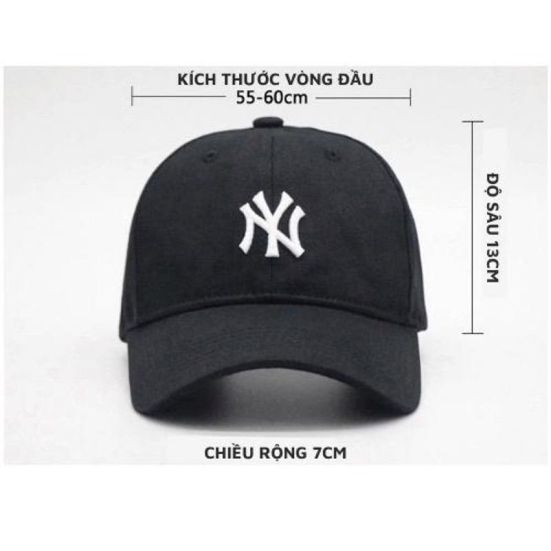 Mũ lưỡi trai MLB thêu chữ IA Unisex chất liệu vải Kaki,nón lưỡi trai Hàn Quốc