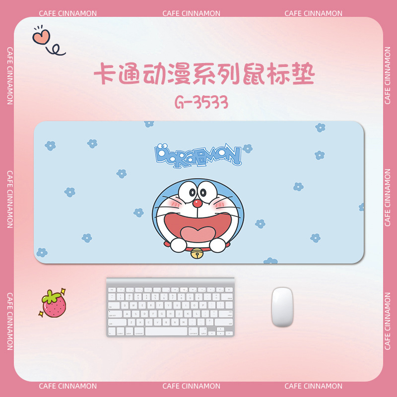 Tấm Lót Chuột Bàn Phím Máy Tính Doraemon Siêu Xinhhhh 🥰