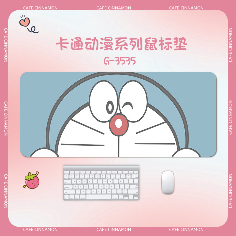 Tấm Lót Chuột Bàn Phím Máy Tính Doraemon Siêu Xinhhhh 🥰