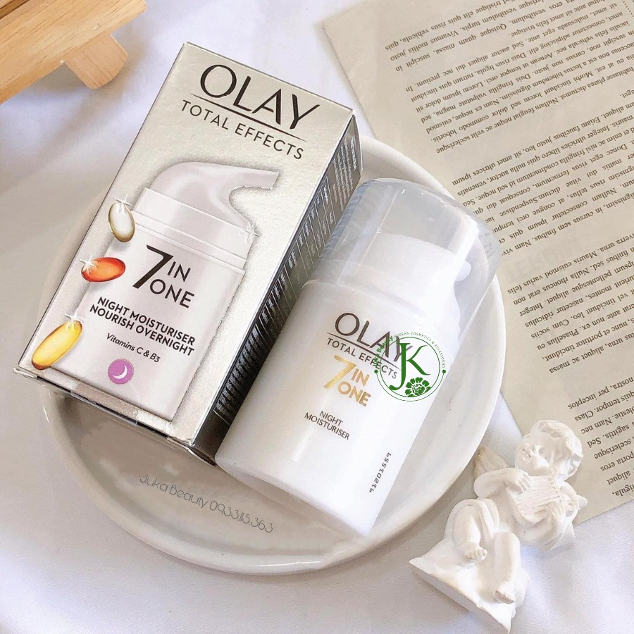 Kem Dưỡng Olay Total Effects 7 In 1 Ngày và Đêm dưỡng da, tái tạo và làm đẹp da một cách tối ưu, chống lão hóa