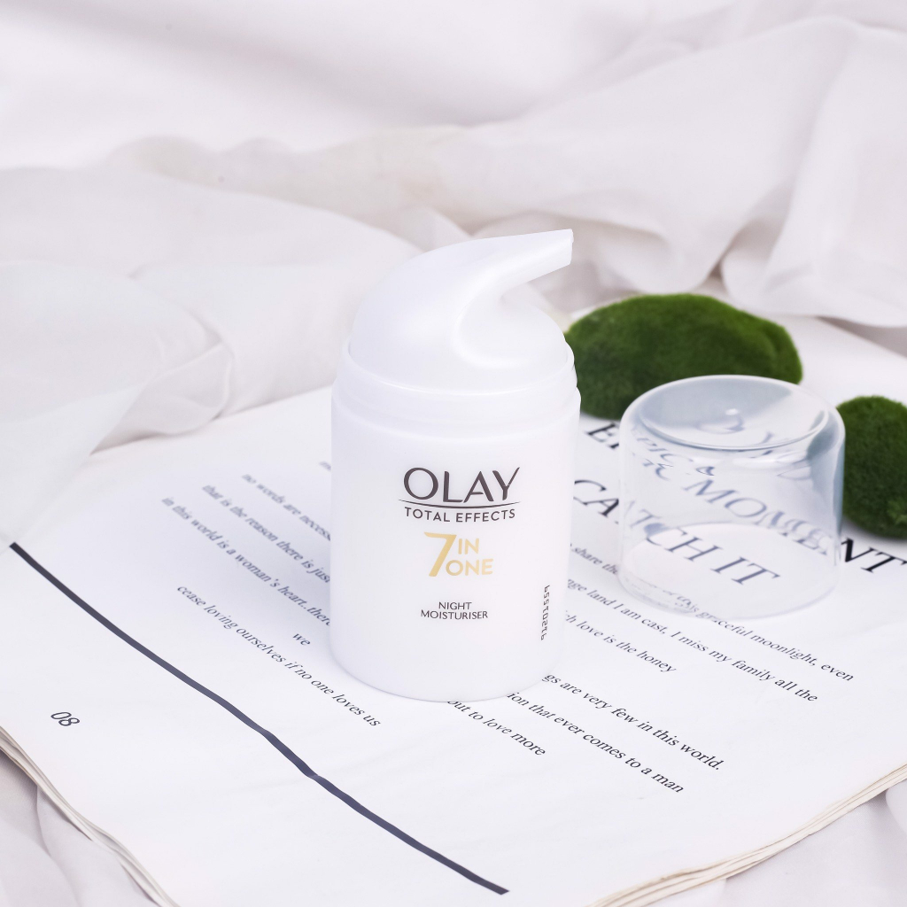 Kem Dưỡng Olay Total Effects 7 In 1 Ngày và Đêm dưỡng da, tái tạo và làm đẹp da một cách tối ưu, chống lão hóa