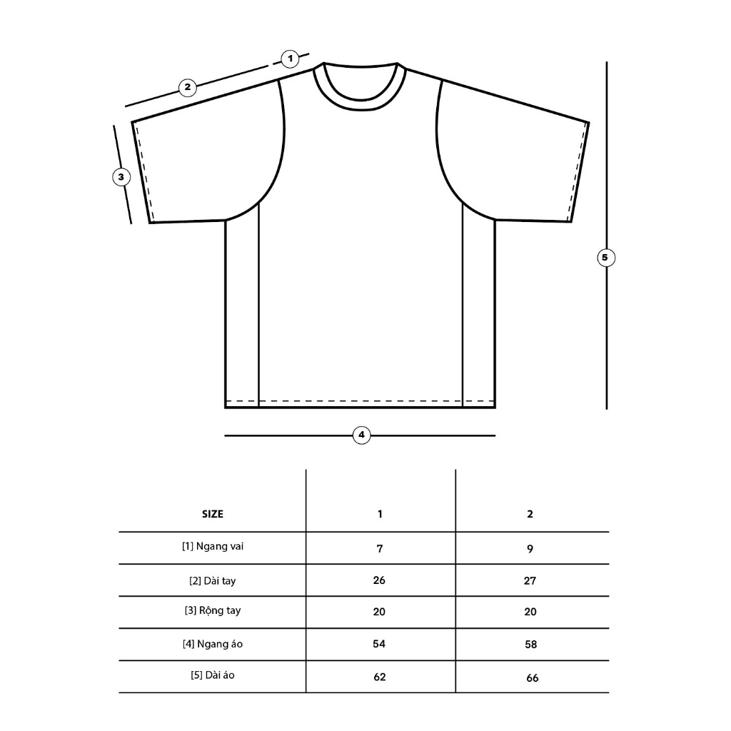 Áo Thun Boxy - 100% Cotton - Boxy Tee  - Devlin Clo