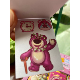 Sổ hình dán sticker Gấu dâu siêu cute