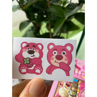 Sổ hình dán sticker Gấu dâu siêu cute