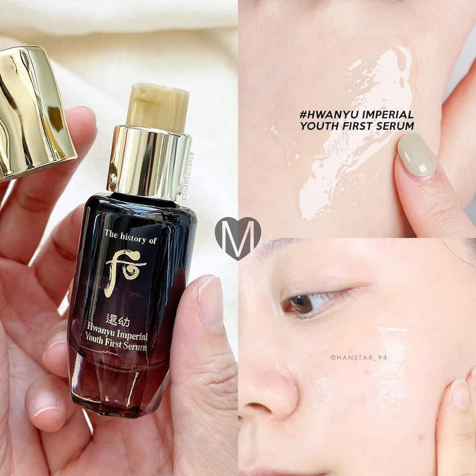 Tinh chất khởi động Hoàn lưu cao - WHOO HWANYU IMPERIAL YOUTH FIRST SERUM 15ml N