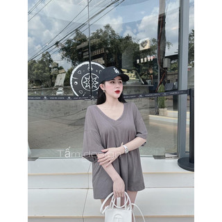 Áo cổ tim dãn bốn chiều TT12