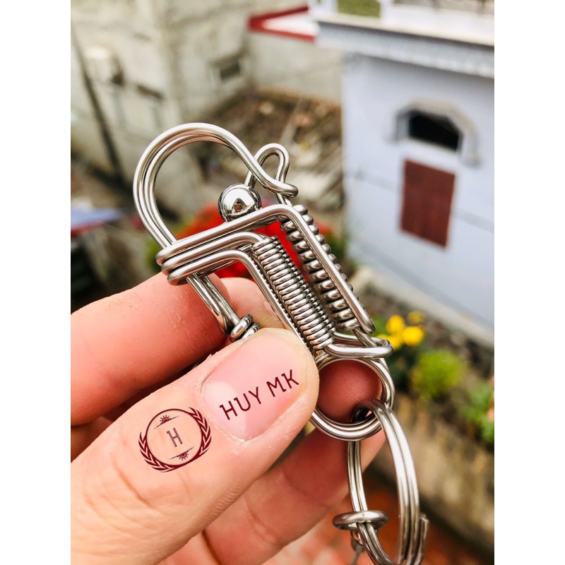 Móc khoá thủ công lxo