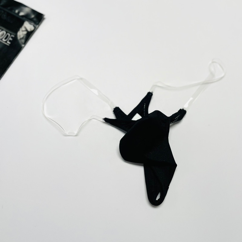 Quần lót nam lọt khe dây size XL màu đen