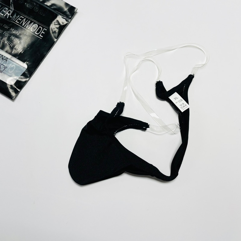 Quần lót nam lọt khe dây size XL màu đen