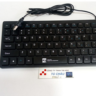 Bàn phím Mini có dây K1000 / R8 1812  (Chuẩn cắm USB)