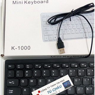 Bàn phím Mini có dây K1000 / R8 1812  (Chuẩn cắm USB)