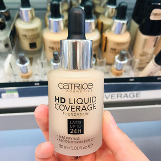 [Hàng Có Sẵn ]  Kem nền Catrice HD Liquid Coverage Last Upto 24h 30ml