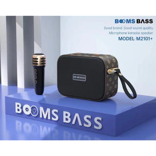 Loa bluetooth karaoke booms bass m22021+ kèm 1 mic ko dây cực hay