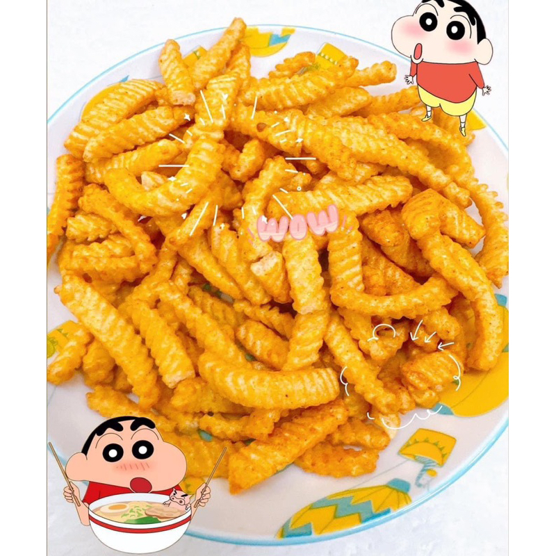 Snack tôm Thái Lan gói to khổng lồ giòn rụm BimBim