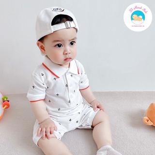 Body Polo mỏ neo cho bé trai siêu đẹp