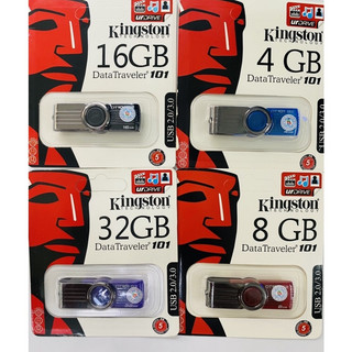 USB Kingston 4GB/8GB/16GB/32GB/64GB - Tem FPT USB nhỏ gọn tiện dùng có 4 màu sắc chất liệu nhựa cứng hàng nhập khẩu