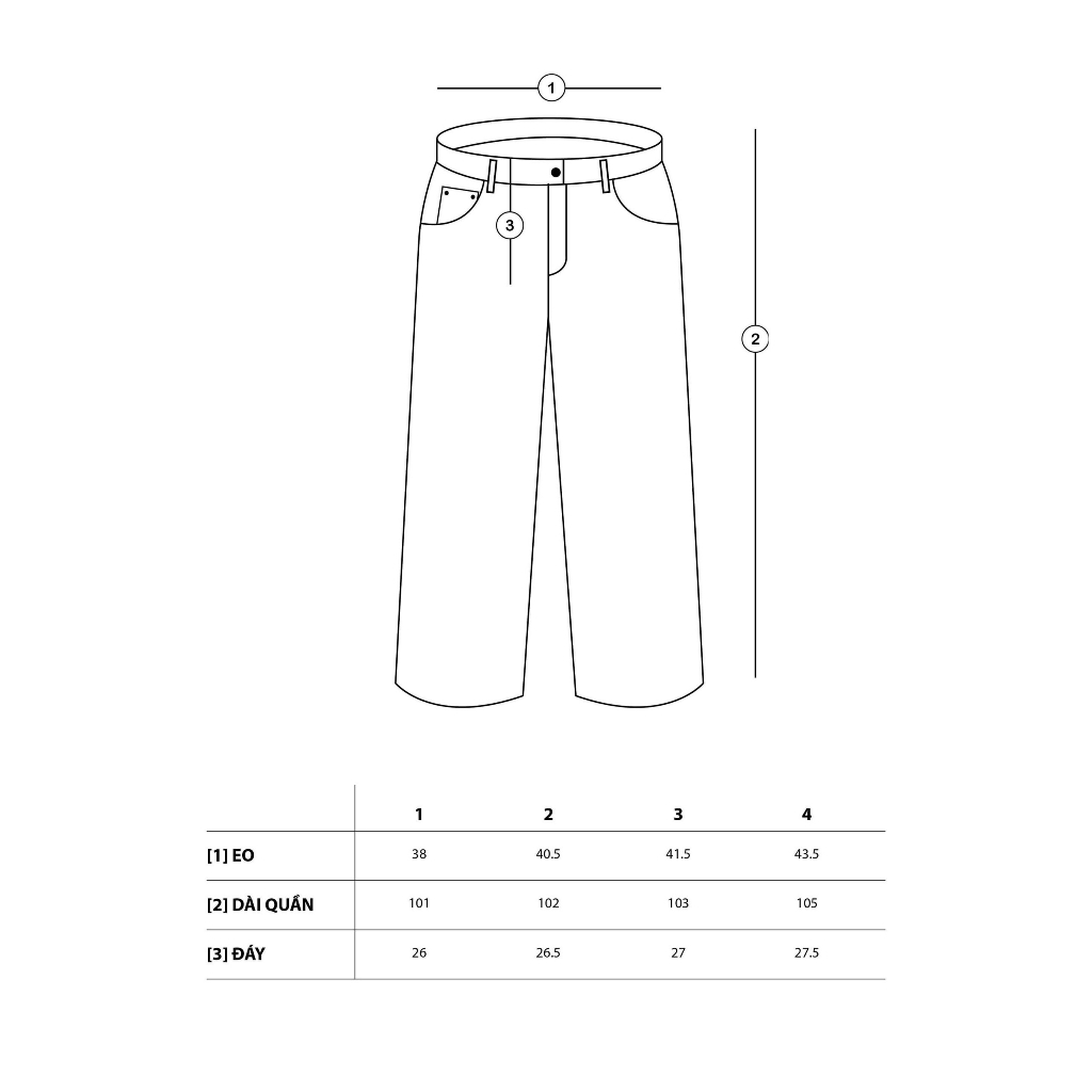 Quần Jean Baggy - Unisex - Devlinclo