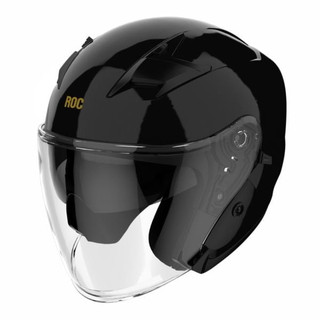Mũ bảo hiểm roc 02, mũ bảo hiểm 3/4 đầu 2 kính cao cấp