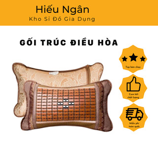 Gối trúc mây hạt điều hòa cao cấp thoáng khí mát lạnh cho mùa hè
