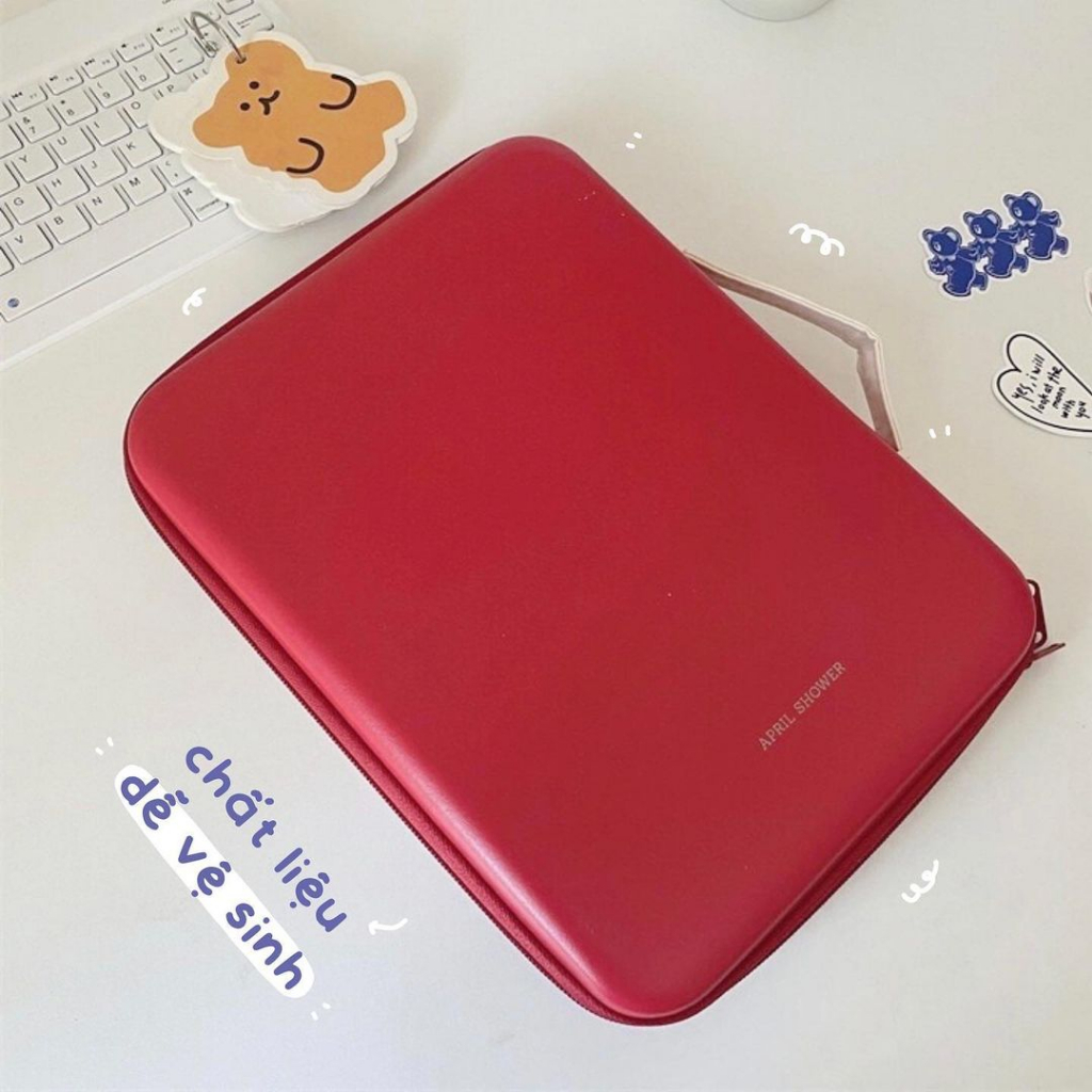 Túi Đựng Máy Tính Bảng Chống Sốc Ngăn Đa Năng, Kháng Nước, Hình Ryan &amp; Peach