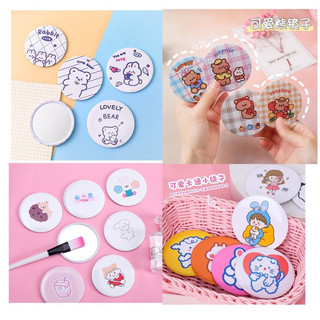 Gương soi mặt bỏ túi mini màu ngẫu nhiên
