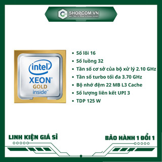 Intel xeon gold 6130 es 16 core 32 threads linh kiện chính hãng shopcom