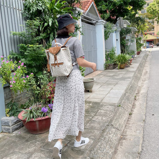 Balo nữ mini CK dây rút size 27