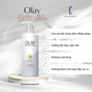 Sữa dưỡng thể olay body cellscience b3+ optic glow & radiance body lotion 250ml