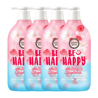 ( Mẫu mới nhất )Sữa tắm cao cấp Happy Bath Hàn Quốc 900ml