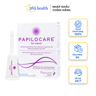 PAPILOCARE khả năng phục hồi & dự phòng sang thương cổ tử cung do HPV. Papilocare