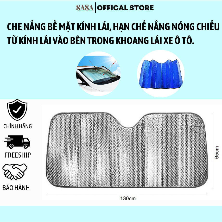 Tấm chắn nắng kính lái phía bên trong ô tô, xe hơi , chắn nắng ô tô xe con bên trong