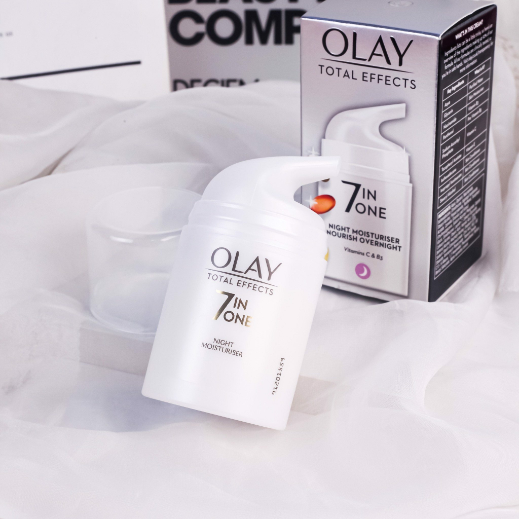 Kem Dưỡng Olay Total Effects 7 In 1 Ngày và Đêm dưỡng da, tái tạo và làm đẹp da một cách tối ưu, chống lão hóa