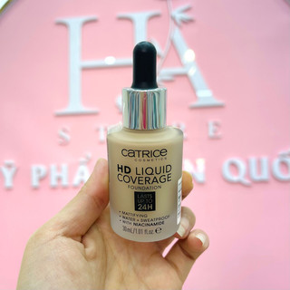 Kem Nền Catrice HD Liquid Coverage 24h – Mỏng Mịn & Lâu Trôi