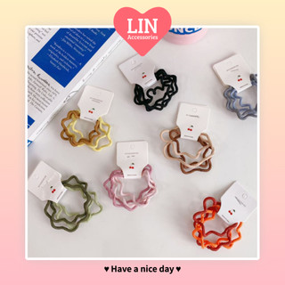 (Bộ 4 cái) Dây Thun Cột Tóc LIN Nhiều Màu Cho Nữ