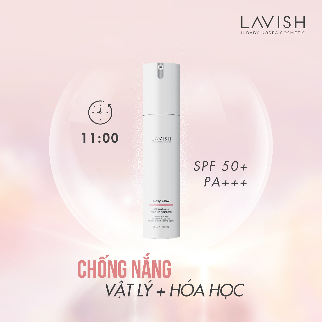 KEM CHỐNG NẮNG DƯỠNG TRẮNG VÀ NGĂN LÃO HÓA LAVISH