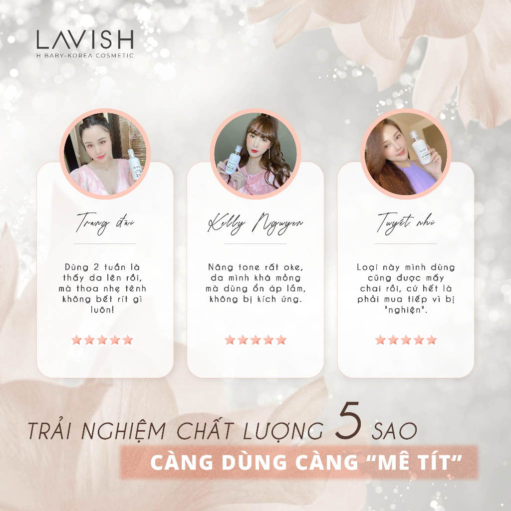 Kem dưỡng trắng body ban ngày Lavish H Baby 250ml