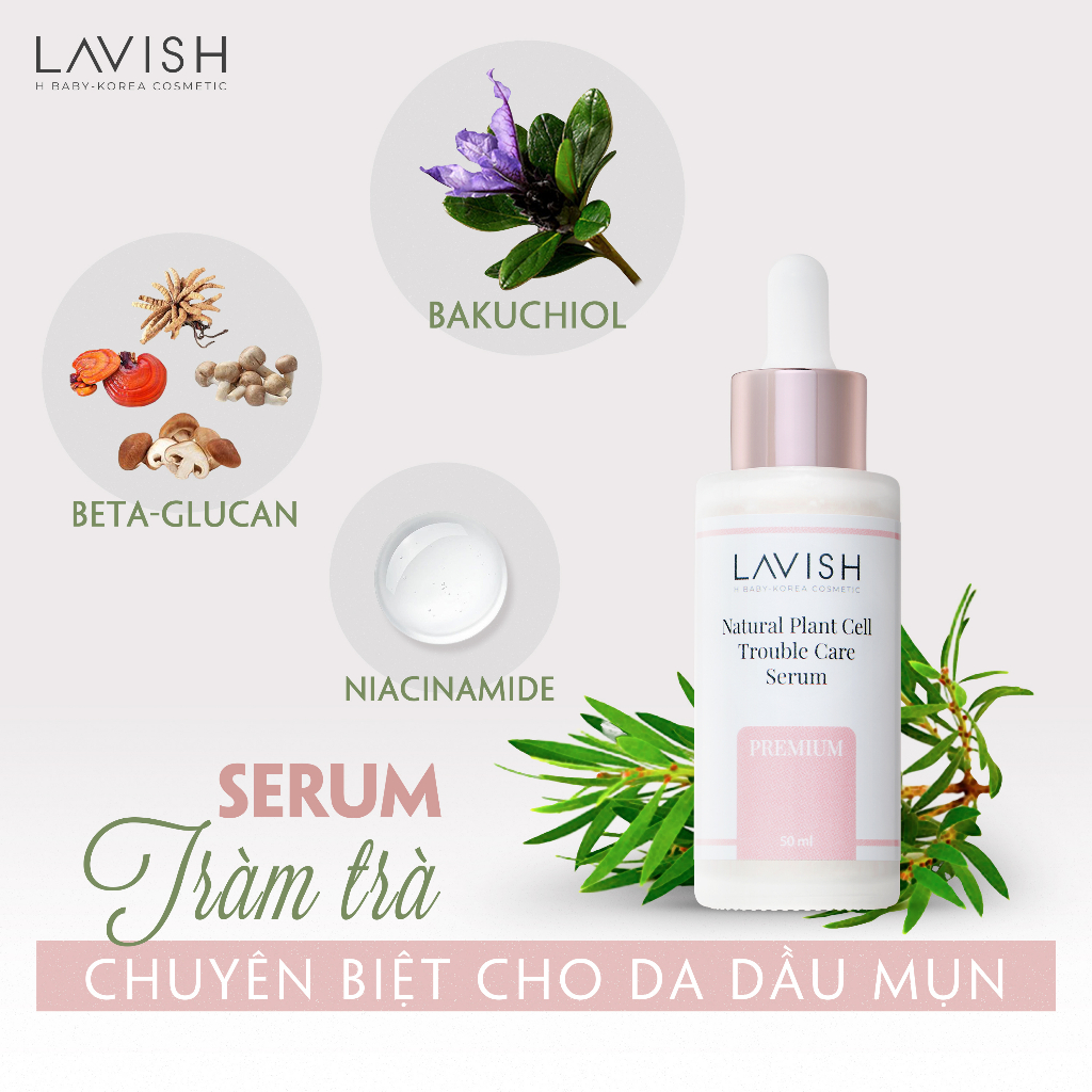 Serum Dành Cho Da Dâù Mụn Lavish H Baby 50ml